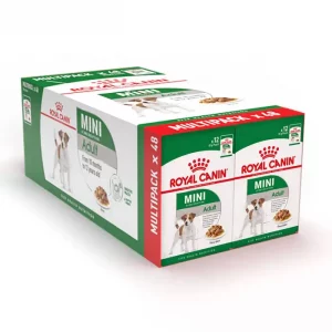 Royal Canin Mini Adult Wet Dog Food Pouches - 48 x 85g
